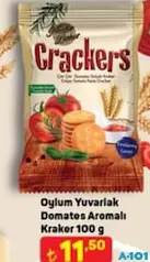 OYLUM YUVARLAK DOMATES AROMALI KRAKER 100 G
